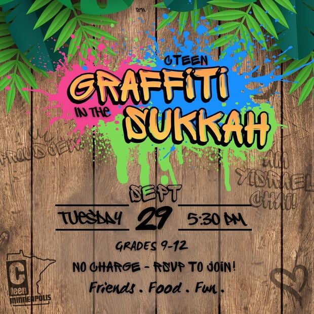 CTeen Graffiti in the Sukkah