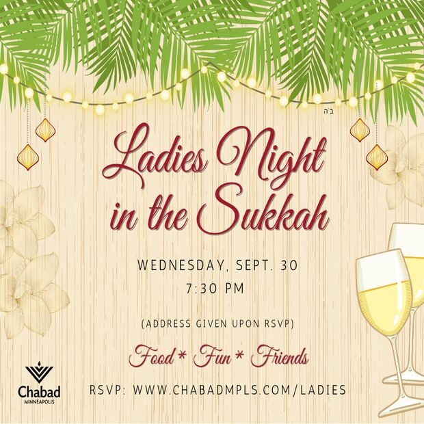 Ladies Night in the Sukkah